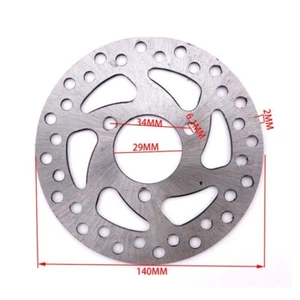 Brake Rotor B-3 140mm Center Hole 29mm, Bolt Pattern 3 - Picture 1 of 2