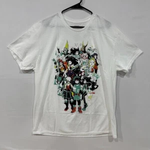 My Hero Academia T-Shirt Men’s XL White Anime Graphic Tee Funimation NWT - Picture 1 of 5