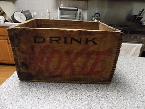 MOXIE Antique Wood Box Crate for Moxie for 7 ounce bottles - Picture 1 of 6