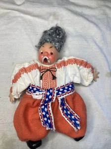 Muñeca Kozak Ucraniana de Colección Bailarina Auténtica Goma Plástico 1a Ucrania Rusia - Imagen 1 de 13