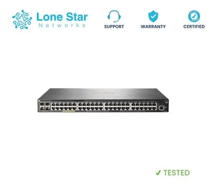 HPE Aruba JL256A 2930F 48G PoE+ 4SFP+ Switch-Lifetime Warranty - Picture 1 of 1