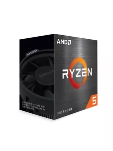 AMD Ryzen 5 5500 Socket AM4 Zen 3 Processor with Wraith Stealth CPU Cooler - Picture 1 of 5