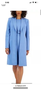 ALBERT NIPON DRESS SUIT/NEW WITH TAG/RETAIL$280/SIZE 6/LENGTH39"/PALE BLUE - Picture 1 of 5