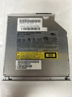CD-R/RW/DVD-ROM Drive - Gateway - LSC-24081M - 5502499 - AW24081M008 - Image 1 of 4