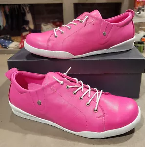 Andrea Conti Sneaker Pink Leder UVP 89,95 - Bild 1 von 14