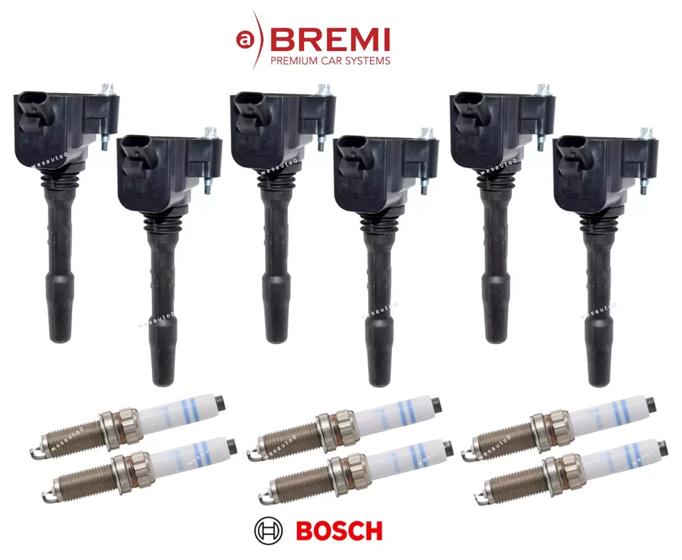 Ignition Coil & Spark Plug (6sets) OES for BMW 3.0L 640i 740i xDrive GT - Image 1 of 1