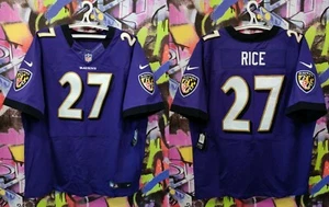 Baltimore Ravens Ray Rice #27 NFL Purple Football Jersey Sewn Nike Mens 56 250$ - Picture 1 of 12