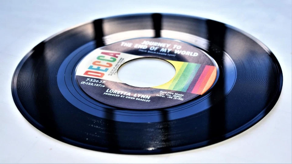 Loretta Lynn I Know How / Journey To End Of My World 1970 Decca 32637 Strong VG - Image 1 of 1