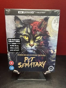 Pet Sematary Collectors Edition (4K UHD+Blu-ray+Extras) Factory Sealed **MINT** - Picture 1 of 8