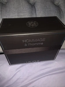 HOMMAGE à I’homme LALIQUE Cologne And Hair Body Shower Gel - Picture 1 of 7