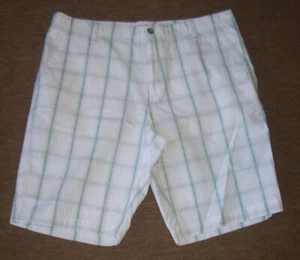 Vintage Calvin Klein Chino Flat Front Plaid Shorts Men's 38 NWOT - Picture 1 of 3