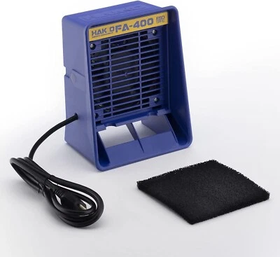 【Genuino】 Extractor de humos de escritorio Hakko FA400-01 - Absorbedor de humo de soldadura bidireccional Foto 1 de 4