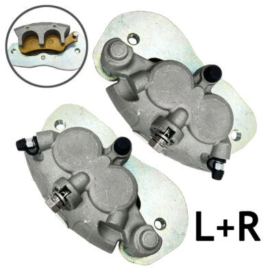 2x Se adapta a pinzas de freno delanteras y pastillas sinterizadas Can-Am Maverick Sport Trail X3 Turbo Foto 1 de 4