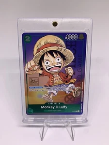 One Piece Card Game - Monkey.D.Luffy P-037 - 1st Anniversary - Picture 1 of 2