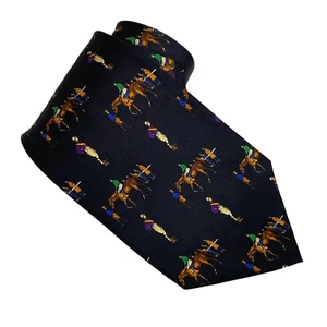 Vintage Polo Ralph Lauren Horse Jockey Necktie - Picture 1 of 5