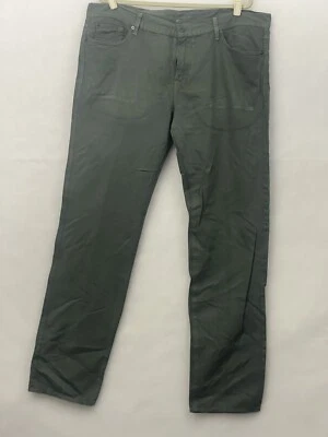 7 For All ManKind Men's Pants Size 40 Olive Green Slimmy Stretch - Image 1 of 4