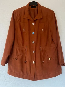 Damen Jacke Veloursleder-Optik m.collection Gr.48 - Bild 1 von 2