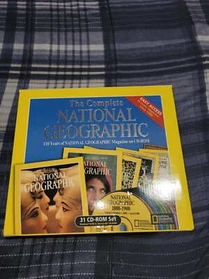Complete National Geographic Magazine 110 Years 31 CD-ROM Set (1999) - Image 1 of 4