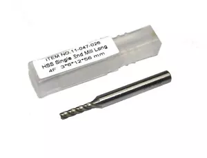 RDGTOOLS 3MM SERIE LARGA MOLINO FINAL 4 FRESADORAS DE FLAUTA HSS TIERRA - Imagen 1 de 1