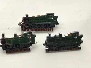 smart looking lot 3 GWR enamel train badges various types - Picture 1 of 5