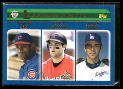 National League Home Run Leaders 2003 Topps #345 - Image 1 of 2