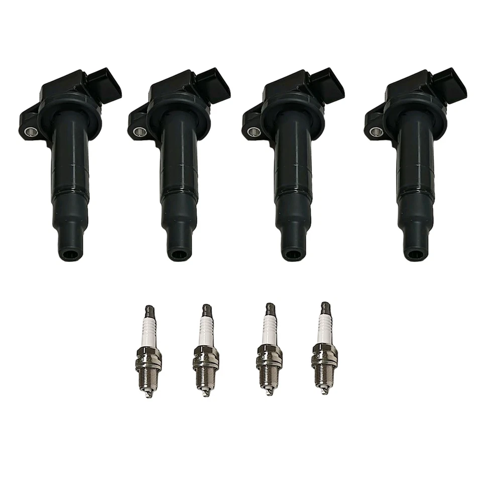 4X Ignition Coils&Iridium Spark plugs For Scion xB Toyota Echo Prius Yaris UF316 Foto 1 de 4