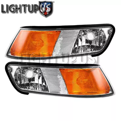 Left Right Pair Marker Park Signal Lights for 1998-2002 MERCURY GRAND MARQUIS - Image 1 of 2