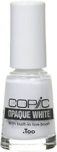 Copic Opaque White 6ml Too Corporation Japan 2 Bottle LOT