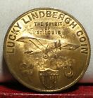 1927 Lucky Lindbergh Pièce Médaille 32mm New York Paris Aviation Vol Historique