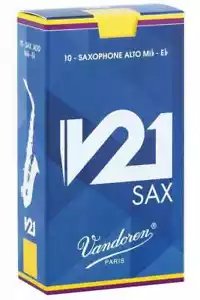 Vandoren V21 Alto Saxophone Reeds, box of 10, strength 3.5, sent UK post free - Picture 1 of 1