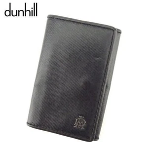 Dunhill 6 Key Case Windsor Black Gray x Silver color size W7 x H10.5 x D1.5cm - Picture 1 of 8
