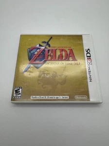The Legend Of Zelda Ocarina Of Time 3D Nintendo 3DS juego con manual - Imagen 1 de 3