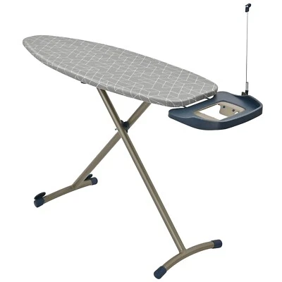 Folding Ironing Board Lightweight Adjustable Non-Slip Iron Boards - 159cm x 42cm - Image 1 of 4