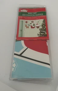 Christmas House Kids Wall Art Stick On Decoration Sheet Graphics Brand New - Picture 1 of 11
