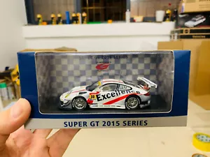 Ebbro 1/43 Scale Model Car Super GT300 2015 #33 Excellence Porsche NEW - Picture 1 of 4