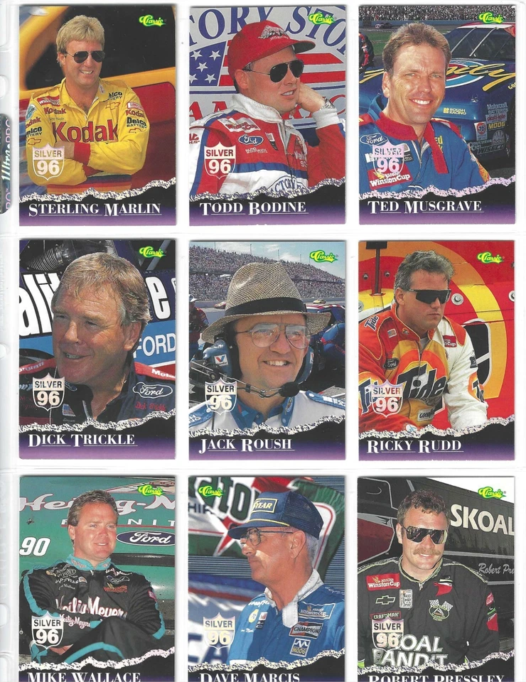 1996 Classic SILVER-Complete 50 card Parallel set-Straight from packs/pages - Image 1 of 1