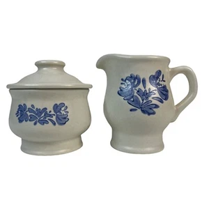 Pfaltzgraff Yorktowne Creamer and Sugar Set - Picture 1 of 5