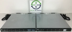 LOT OF 2 HP SN6000 AW576B 20x 8GB ports FC Fibre Channel switch Dual Power - Picture 1 of 10