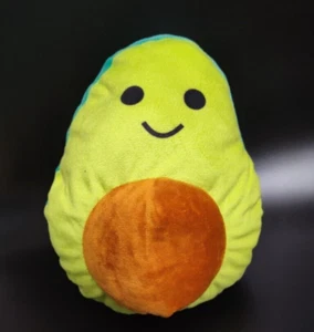Aguacate Goffa con foso peluche animal de peluche 8" usado verde marrón - Imagen 1 de 12