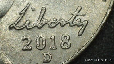 2018-D Jefferson Nickel With DDD. Buy & get a free coin. - Image 1 of 4
