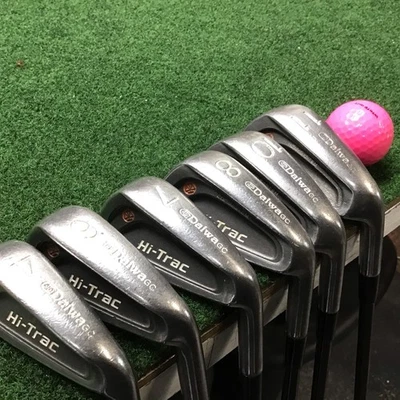 Daiwa Hi-Trac Lie System Ladies 4,6,7,8,10,11 Irons Graphite Regular Flex RH - Image 1 of 4