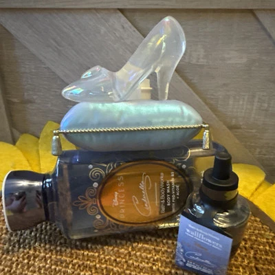 Bath and Body Works Disney Cinderella  Slipper Wallflower Light Up Plug In NWT - Image 1 of 2