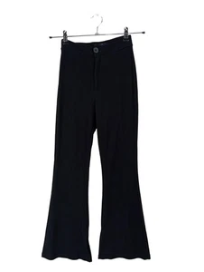 ASOS DESIGN Pantalón de campana Mujeres Pantalón Talla EU 30 negro look casual - Imagen 1 de 5