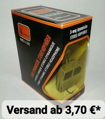 Cuffie stereo dinamiche vintage DERO D-300 3 vie - Immagine 1 di 4