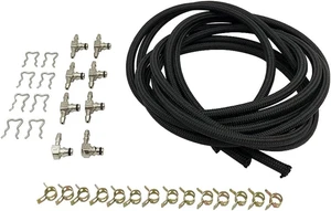 Diesel Einspritzdüse Rücklaufleitung Rail Kit mit Clips passt für Chevy GMC Duramax LLY - Bild 1 von 9