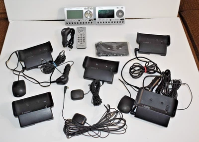 Delphi XM SKYFI & SKIFI 2 Radios Receivers and Car Mounts Lot - Image 1 of 4