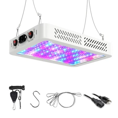 1000w LED Grow Light for Indoor Plants Full Spectrum, Upgrade Dual Chips and ... - Image 1 of 4