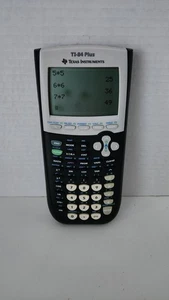 Calculadora gráfica Texas Instruments TI-84 Plus - negra - punto en pantalla - sin cubierta - Imagen 1 de 4