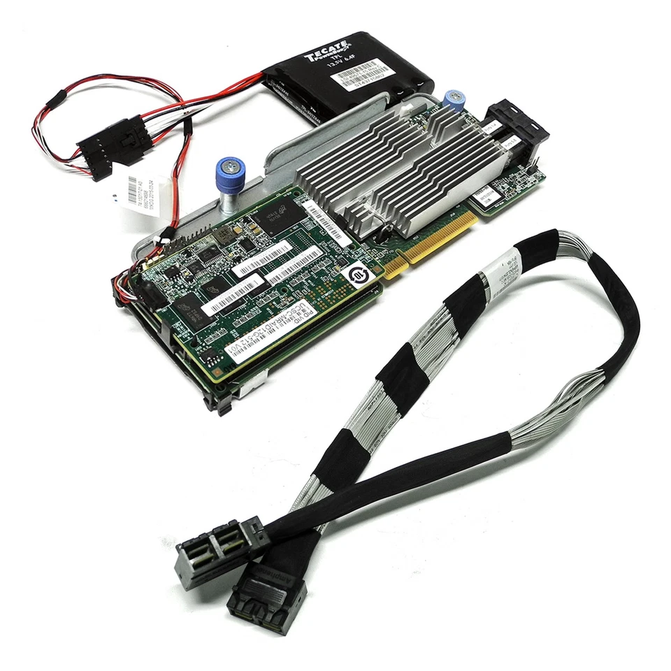 Cisco UCSC-MRAID12G 8-Port 4GB Cache SAS RAID Controller +SAS Cable +BBU - Image 1 of 4