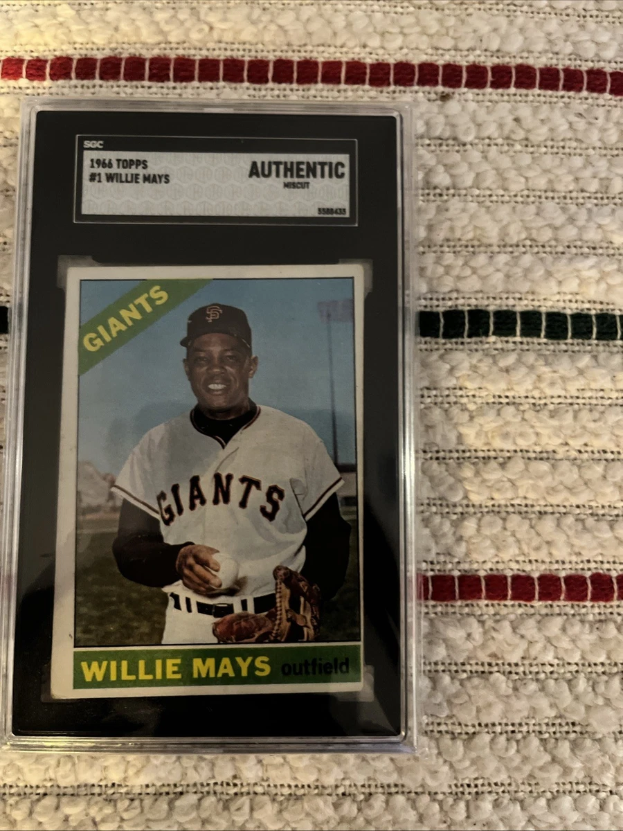 1966 Willie Mays Baseball Trading Cards & Accessories for sale | eBay